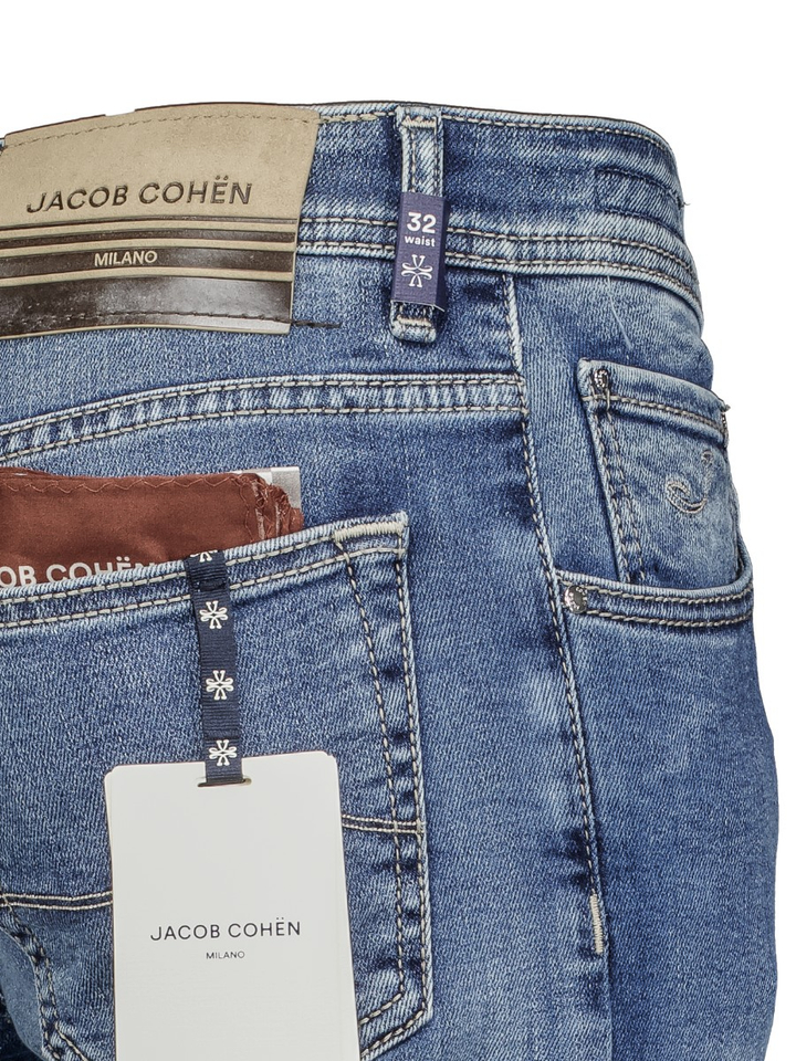 Donkerblauwe skinny jeans Jum Jacob Cohen 