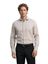 Beige katoenen hemd (tailor fit) met lange mouwen Xacus 