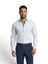 Blauw light minimal katoenen hemd (regular fit) met details en lange mouwen Fakts 
