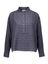 Donkerblauwe bloes in ruit motief Emeline Sacre Coeur 