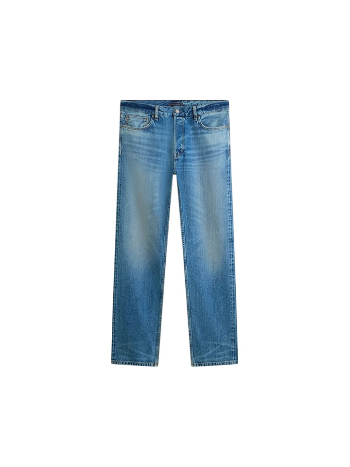 Blauwe straight jeans Tommy 