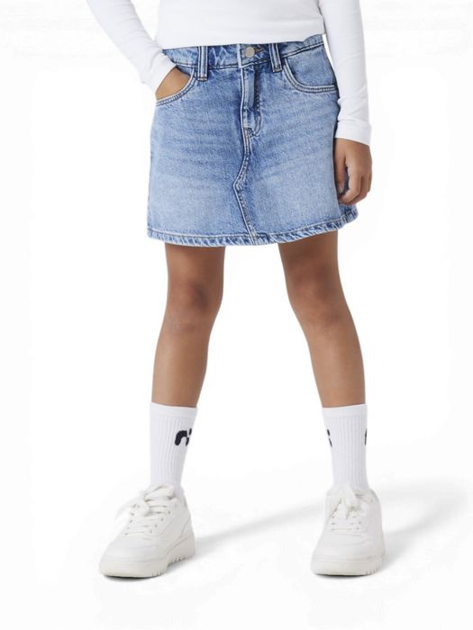 Blauwe broekrok in jeans Name It