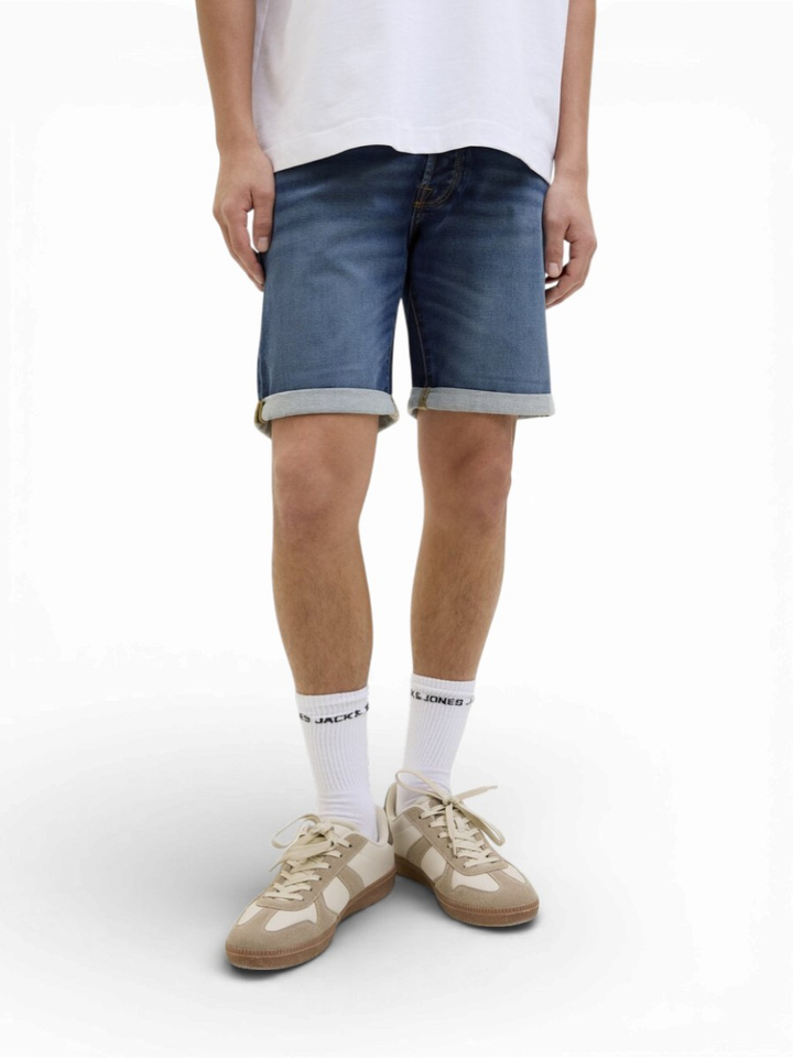 Blauwe jeans short Jjrick Jack&Jones 