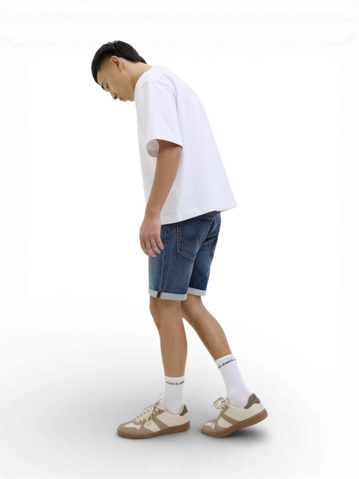 Blauwe jeans short Jjrick Jack&Jones 