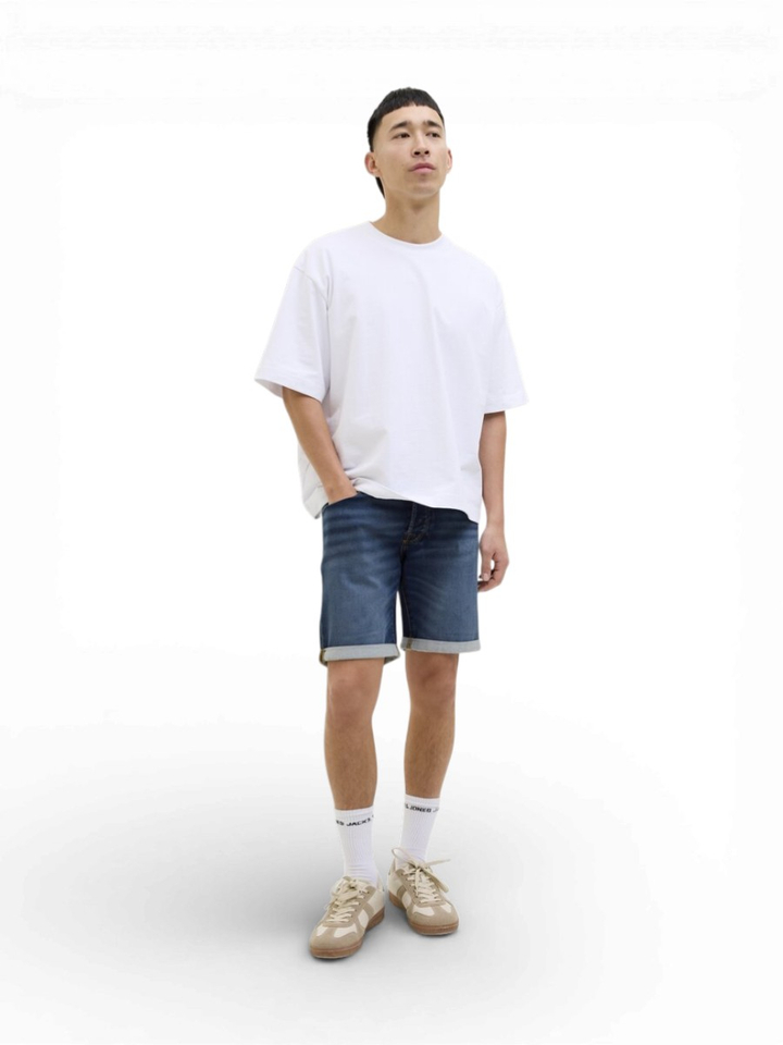 Blauwe jeans short Jjrick Jack&Jones 