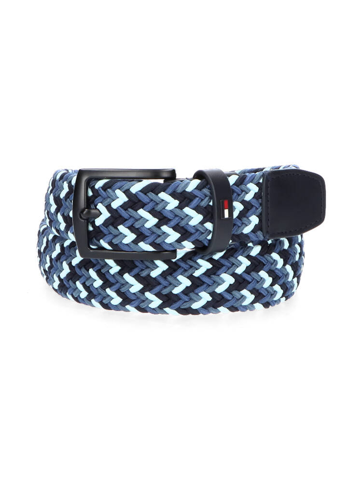 Blauw geweven riem Tommy Hilfiger