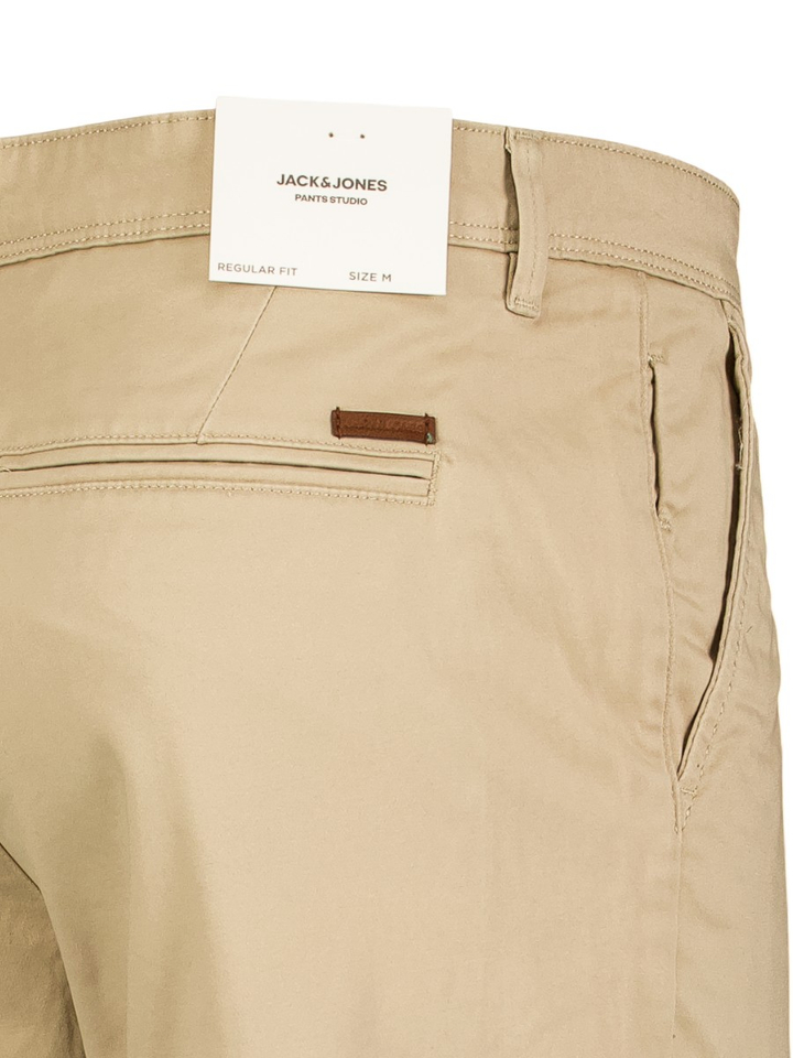 Beige geklede short Jack & Jones
