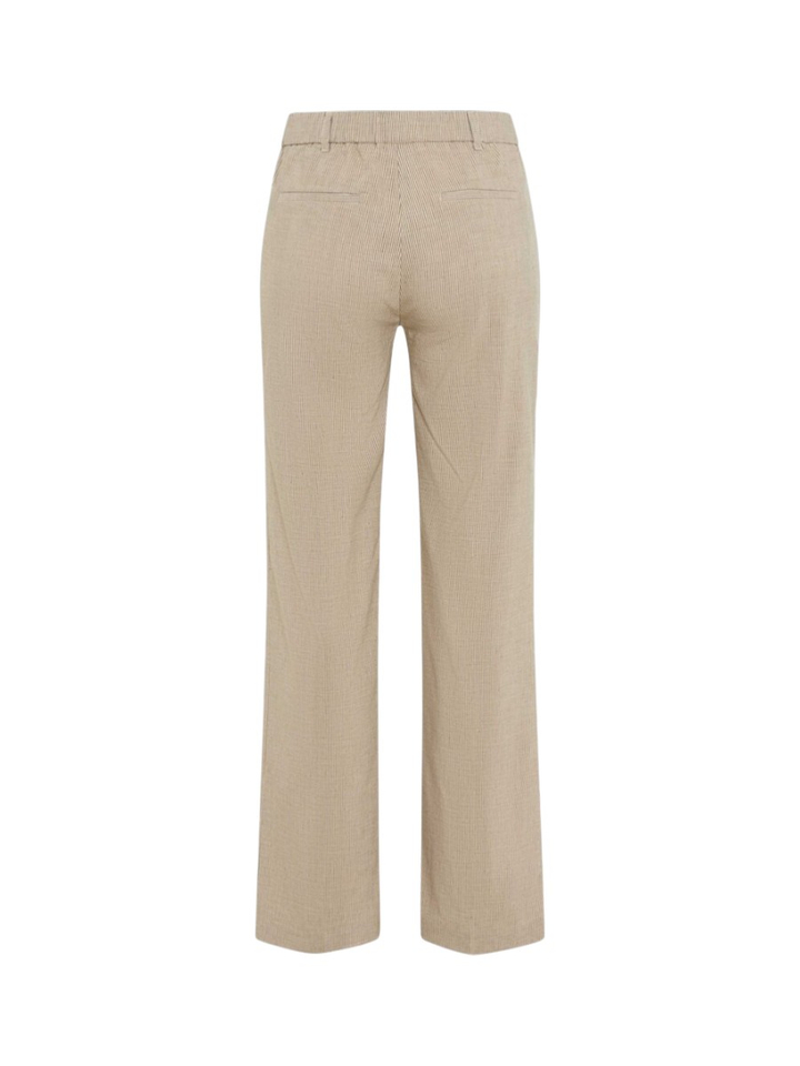 Beige gestreepte broek Peggy Raphaela 