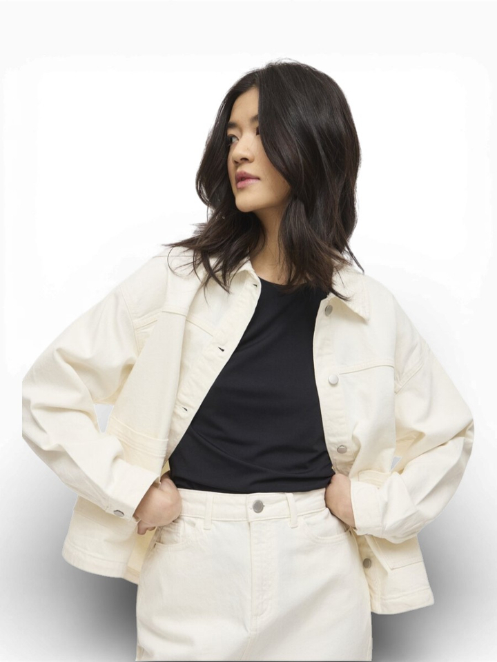 Witte jeansjas Vijaf Vila