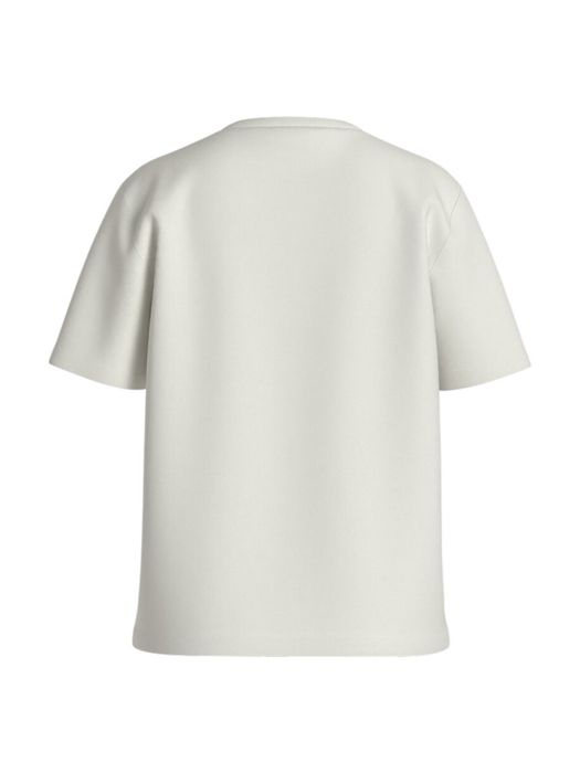 Witte katoenen T-shirt Vila