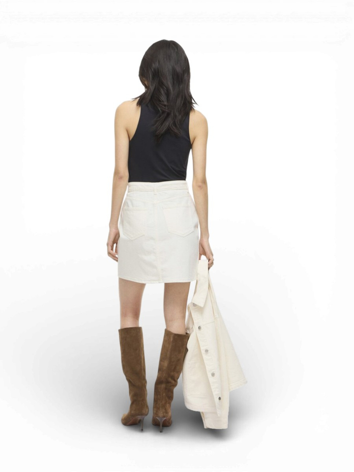 Witte jeansrok Vila