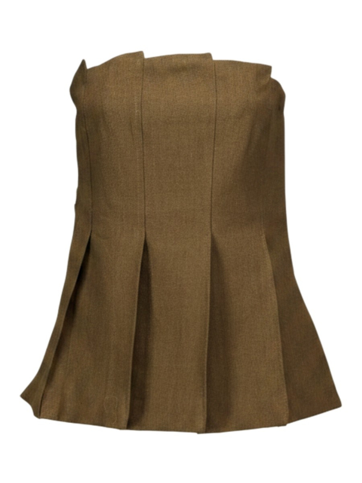 Groene bustier top Stacy Gestuz