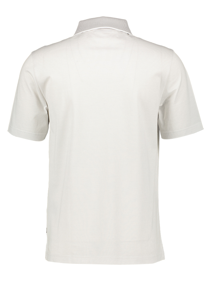 Lichtgrijze polo Maerz