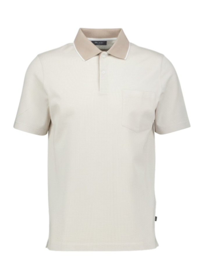 Licht beige polo Maerz