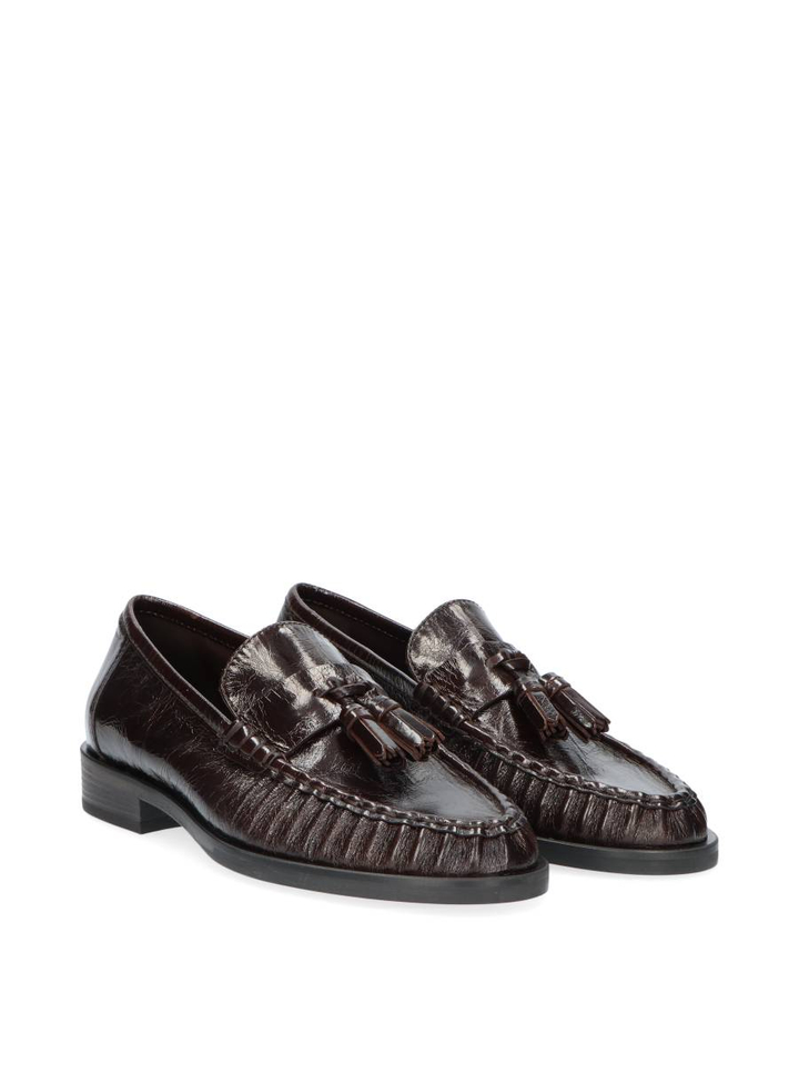 Bruine mocassin in lakleder Kennel+ Schmenger