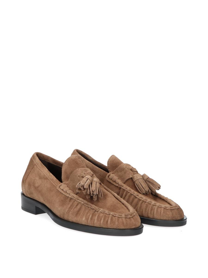 Tobacco suede lage schoenen Mill Kennel+Schmenger 