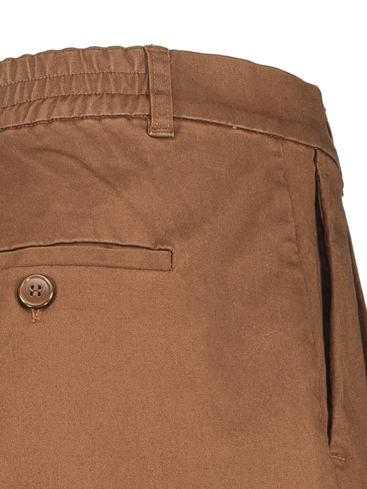 Bruine geklede broek Prudie Twill Rue De Tokyo 
