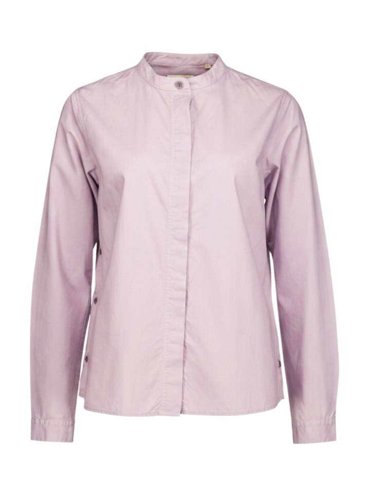 Violetkleurige bloes met knoop detail Sofie Rue de Tokyo
