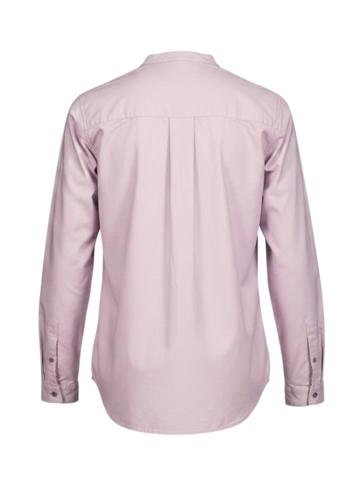 Violetkleurige bloes met knoop detail Sofie Rue de Tokyo