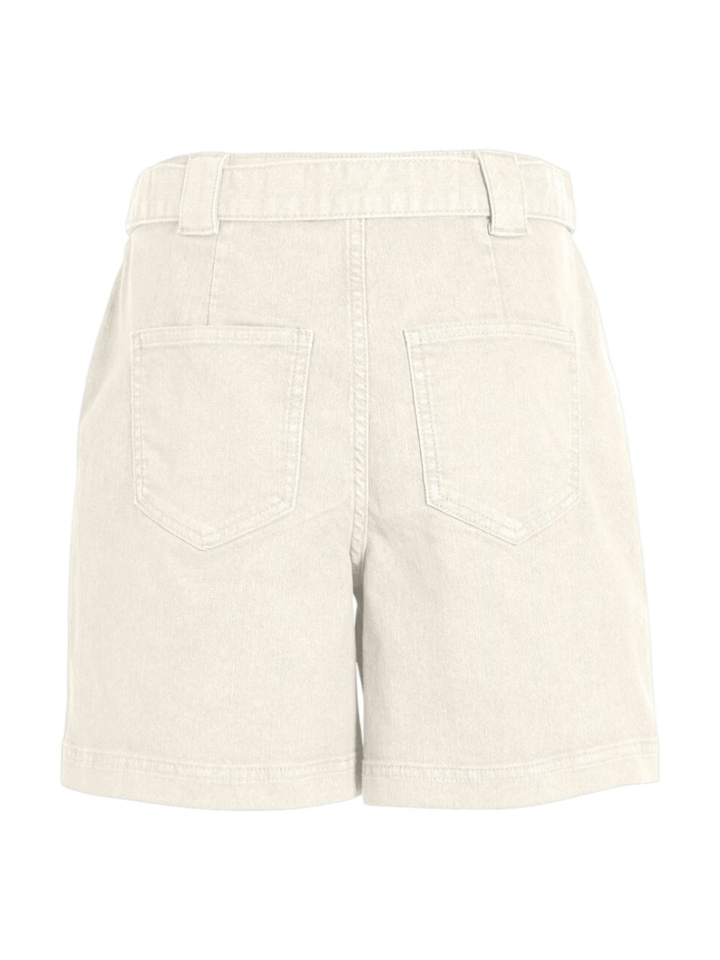 Beige short met riem Vila