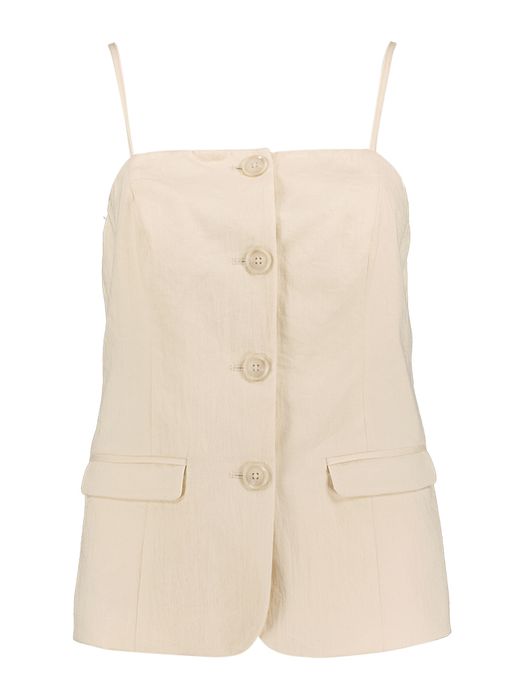 Beige top Viflea Vila