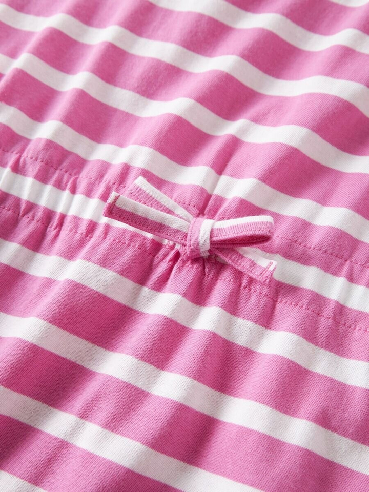 Roze gestreepte jurk Name It 