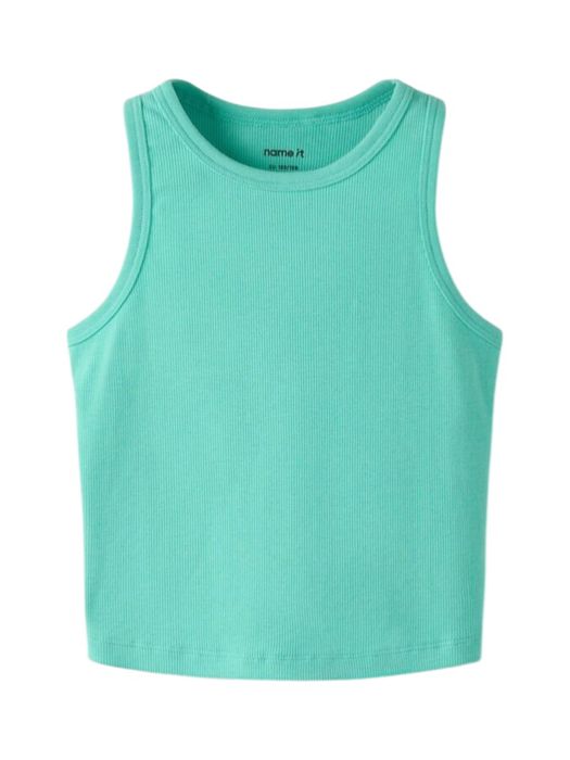 Groene top in ribbel Name It