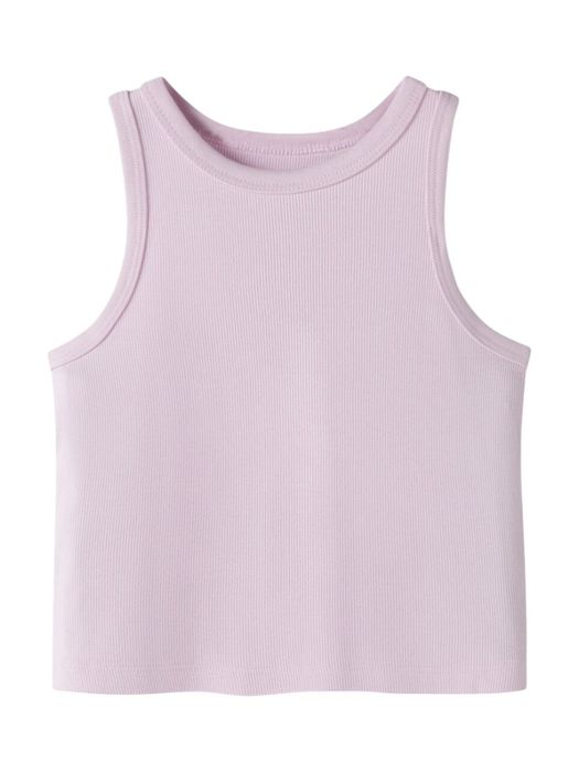 Roze top in ribbel Name It