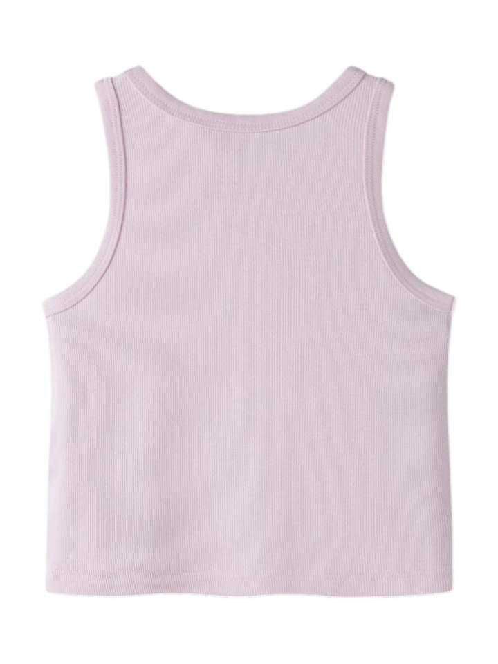 Roze top in ribbel Name It 