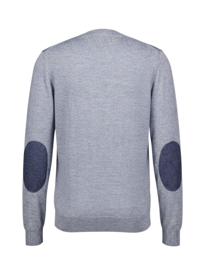 Crew neck in donker blauw van Stenströms
