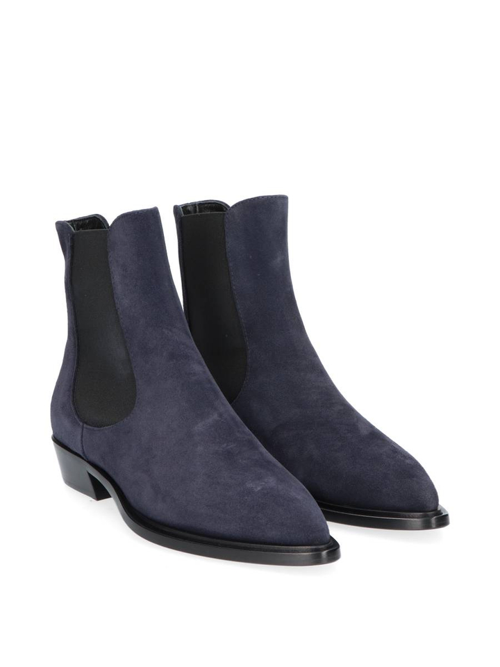 Donkerblauwe seude boots Mahe' Beat AGL