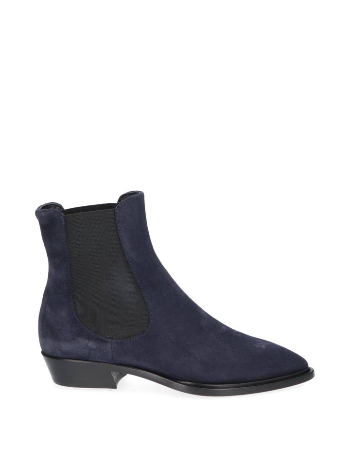Donkerblauwe seude boots Mahe' Beat AGL