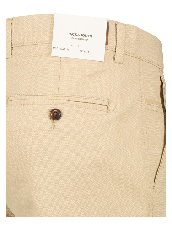 Beige short met licht patroon Jack & Jones 