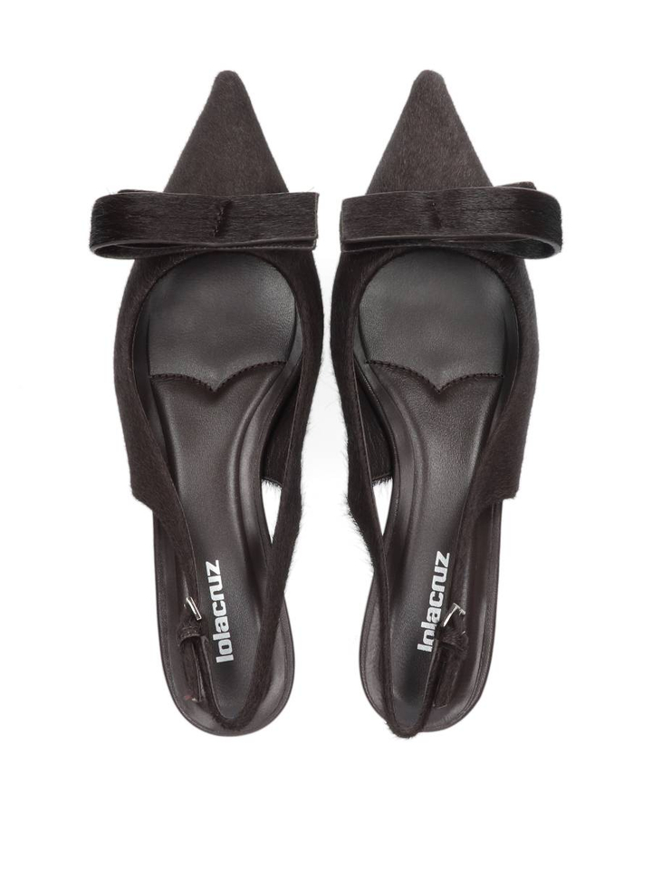 Chocolade bruine pumps Lola Cruz