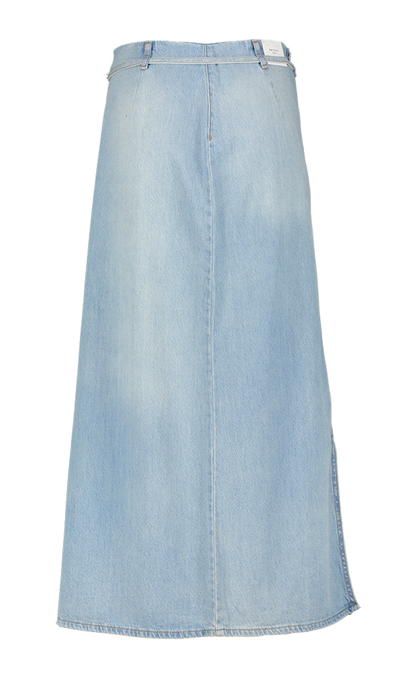 Jeansrok met fijne riem  Vipal Vila 