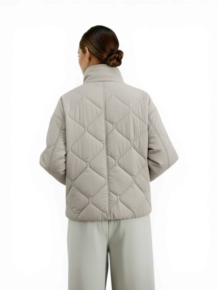 Silver lining ecru jas Veda Withblack