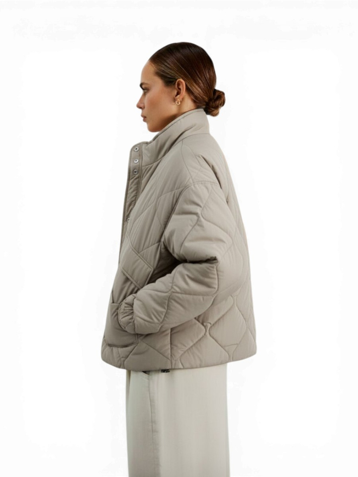 Silver lining ecru jas Veda Withblack