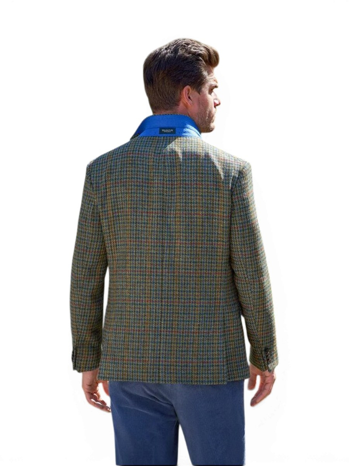 Groene blazer met motief London Wellington Of Bilmore