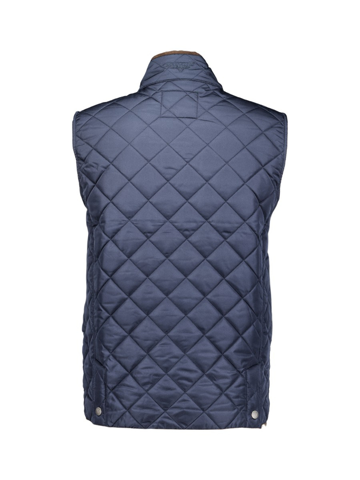 Donkerblauwe bodywarmer Wellington