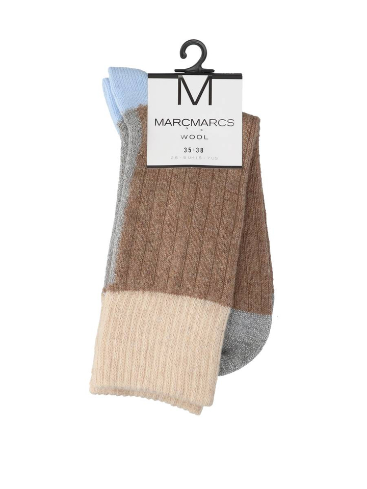 Meerkleurige sokken van katoenenmix Isabella Marcmarcs 