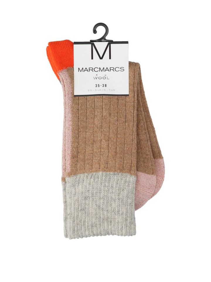 Meerkleurige sokken van katoenenmix Isabelle Marcmarcs 