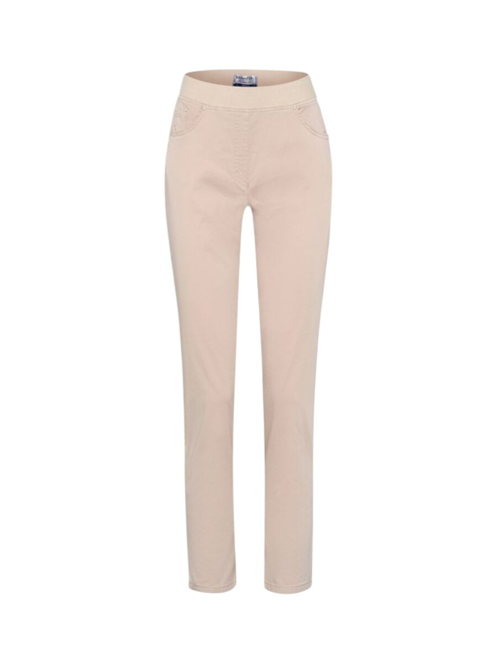 Roze broek met elastiek Pamina Raphaela