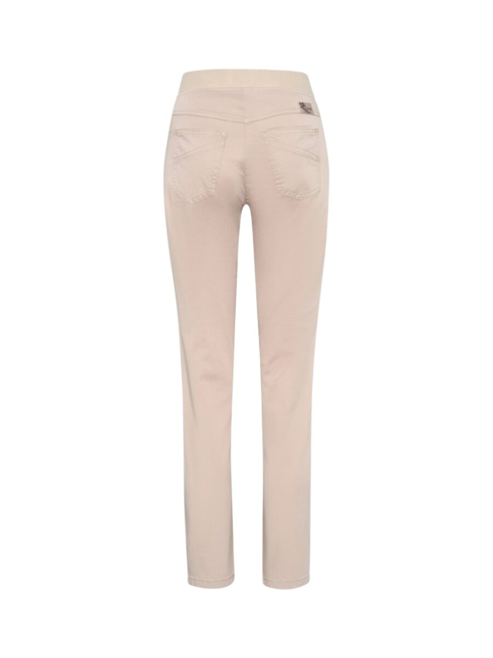 Roze broek met elastiek Pamina Raphaela
