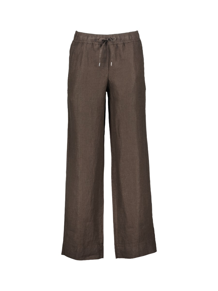 Bruine linnen broek Brax 