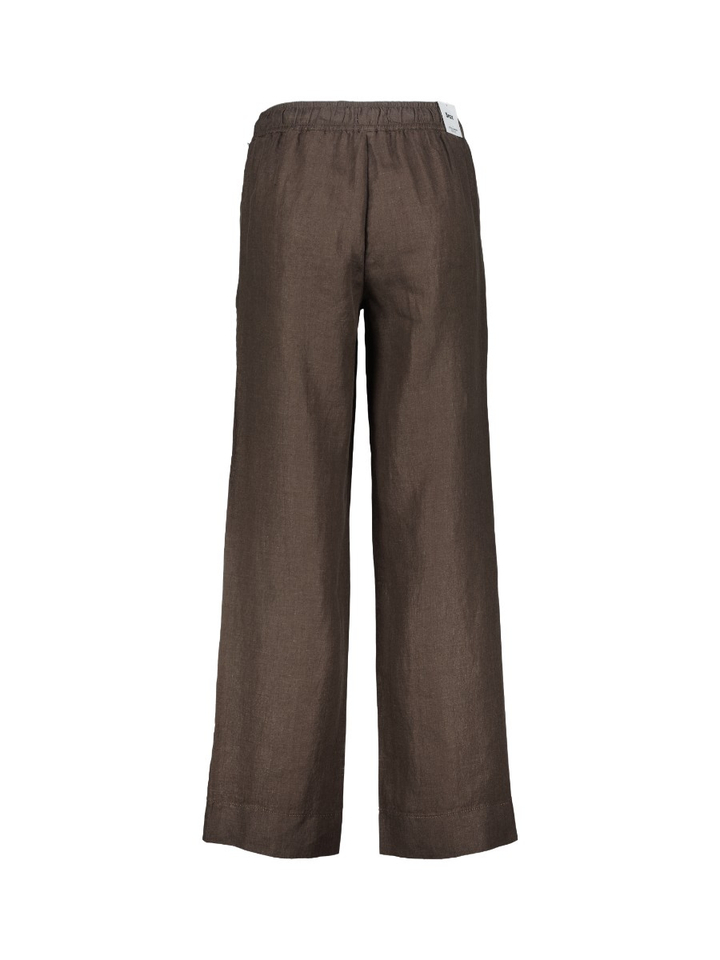 Bruine linnen broek Brax 