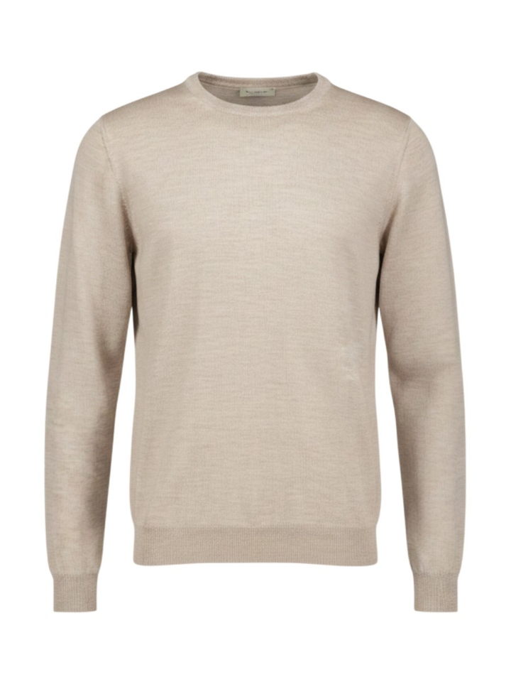 Beige trui in merino wol Altobello