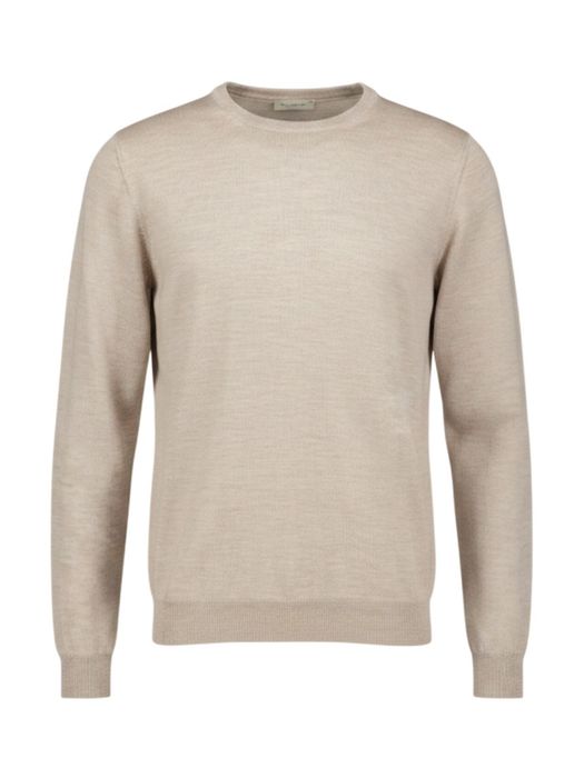 Beige trui in merino wol Altobello