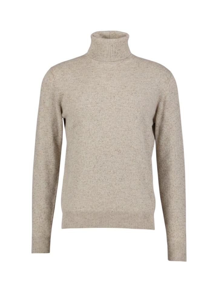 Beige trui met rolkraag Altobello