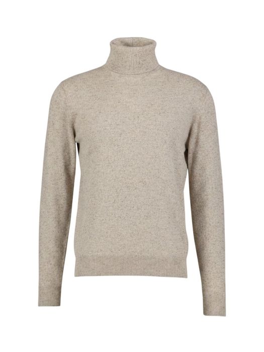 Beige trui met rolkraag Altobello