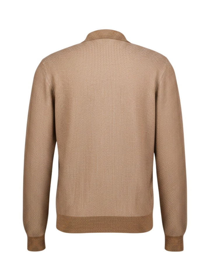 Beige polo trui Altobello